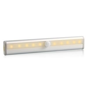 Motion Sensor LED-verlichting onder Kabinetkastverlichting Nachtlamp Draagbare Stick-on Lamp Warm White Light