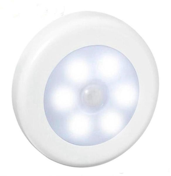 Luz con sensor de movimiento Luz nocturna LED con batería Luces para escalones Luz para armario de escaleras Iluminación debajo del gabinete Lámpara para colocar en cualquier lugar 7428994