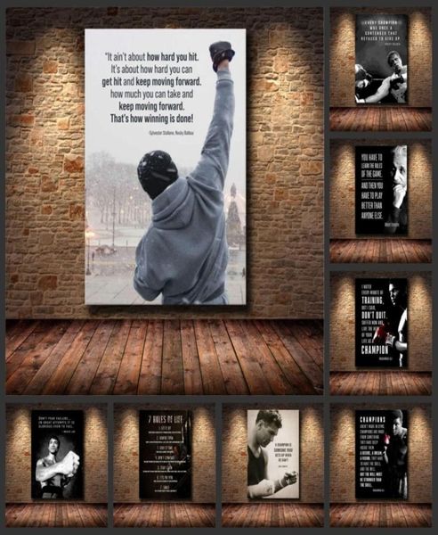 MOTIFATIFE Canvas Painting Inspirational Success Citation Affiches Impressions cite des images d'art mural pour le salon cuadros non froms673979