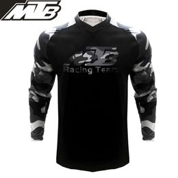 Moto vélo maillot manches cyclisme Enduro vtt chemise descente t-shirt Camiseta Motocross Mx montagne vêtements Polera 220714