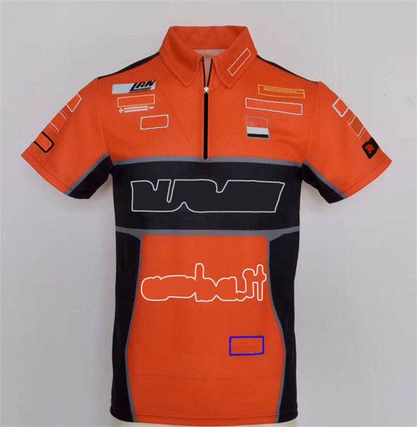 Vêtements de travail de l'équipe de course Moto GP POLO moto tout-terrain à séchage rapide T-shirt décontracté à manches courtes personnalisé le sa2723