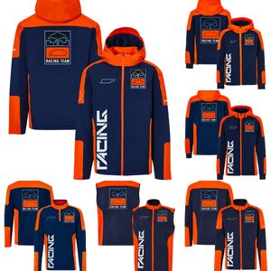 Moto Racing Team Zip Up Hoodie Jacket 2024 Lente Herfst Nieuwe Motorrace Windjack Winddichte Jas Heren Casual Hoodie jas