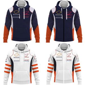 Motocross 2023 Team Sweat à capuche Moto Factory Jacket Hommes Printemps et Automne Moto Riding Zipper Sweats à capuche Course tout-terrain Sweat319o