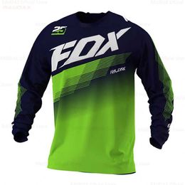 Motocross 2024 Veelkleurig Cool Wielertrui Motocross Fietsen Off Road Dirt Bike Riding MTB DH Heren Racing Shirt met lange mouwen