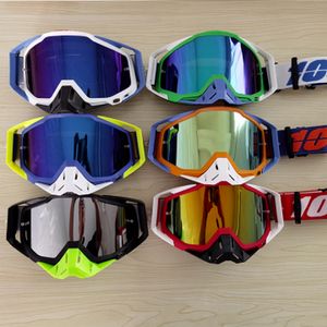 Outdoor bril Motocross Goggles Accessoires Lens Resistent bergafwaarts stofdichte kruisglazen fietsen bril winddicht