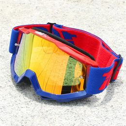 Motorcrossglazen motorfiets zonnebril man mtb atv masker winddichte bescherming skiën fietsen racen offroad bril 240416