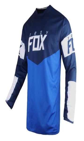 Jersey de carreras de Motocross 180 manga larga MTB ATV UTV bicicleta ciclismo motocicleta ropa azul para hombre 5807925