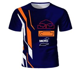 Camiseta de Motocross, camiseta para aficionados a las carreras de motos, traje de carreras, camiseta de media manga personalizada con el mismo párrafo 4855416