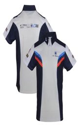 Motocross Wear Casual Sports Lapel Tshirt Polo de carreras de manga corta de manguera Se puede personalizar 8598541