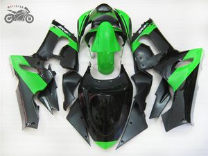 Ensemble de carénages personnalisés gratuits pour Kawasaki Ninja 2005 2006 ZX6R 636 05 06 ZX 6R kits de carénage de moto en plastique ABS de course sur route