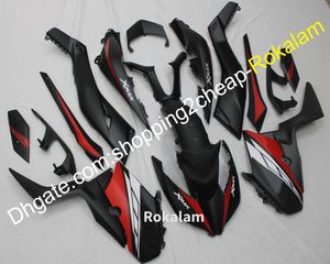 Kit carrosserie ABS moto pour Yamaha XMAX300 2017 2018 2019 2020 2021 XMAX 300 17 19 20 18 21 Carénage de moto de rechange rouge noir mat (moulage par injection)