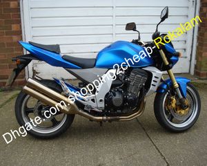 Moto ABS Carrosserie Shell Pour Kawasaki Cowling Z1000 2003 2004 2005 2006 Z750 Moto Bleu Kit Carénage (moulage par injection)