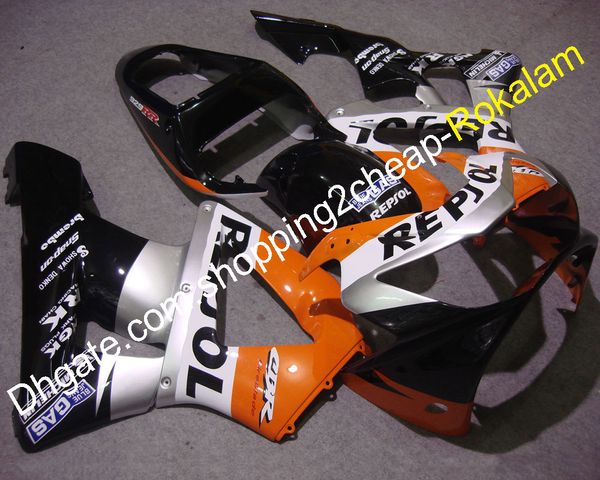 Carenados de carrocería de motocicleta CBR900RR 929 2000 2001 para Honda CBR900 RR 00 01 CBR 900RR ABS Kits de carenado de motocicleta clásica (moldeo por inyección)