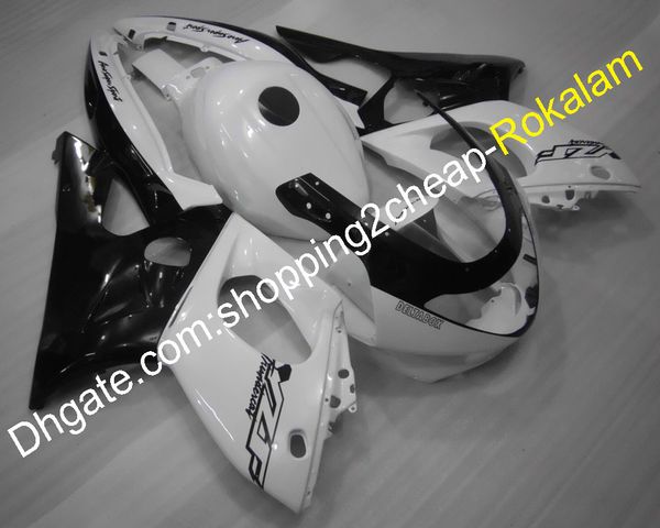 Kit de carrosserie de moto 97-07 YZF600R carénage en plastique ABS pour Yamaha YZF 600R Thundercat 1997-2007 carénages de carrosserie noir blanc