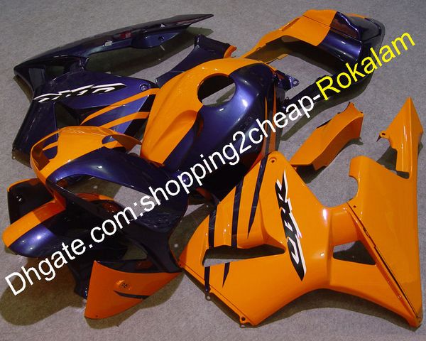 Kit de carrosserie de moto pour Honda CBR600RR F5 2003 2004 CBR 600 RR 03 04 CBR600 600RR Purple Orange Motorcycle Fairing Ensembles (moulure d'injection)