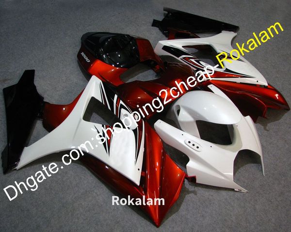 Piezas de carrocería de motocicleta para carenados Suzuki GSXR1000 2007 2008 GSXR 1000 07 08 GSX-R1000 K7 Carenados de carrocería de motocicleta (moldeo por inyección)