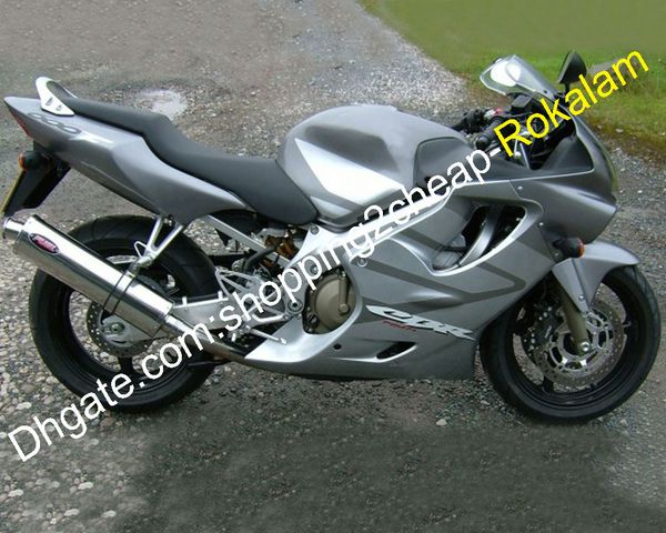 Pièces de carrosserie de moto pour Honda CBR600 F4 1999 2000 CBR 600 CBRF4 600F4 Kit de carénage de moto argenté (moulage par injection)