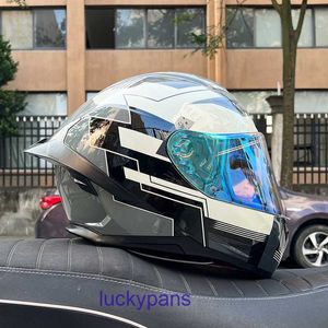 Motorcycle AGV Certification Nouveau casque National standard AGV3C HELMET MENS ET FEMMES CASHETS FALMETS BLUETOTH FOUR FOUR SEAUSE AIGE JCSU JCSU