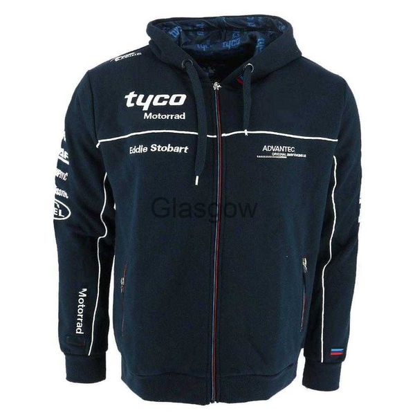 Vêtements de moto 2018 Motorrad Motorsport Veste de moto Tyco Racing Team Sweat à capuche zippé Adulte Homme Moto GP Sweat à capuche Sweat de sport pour BMW x0803