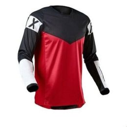 Vêtements de moto 2021 Combinaison de course d'équitation en plein air d'été Tshirt Motocross Jersey Polyester Quickdrying Chemise à manches longues66 Otxgm