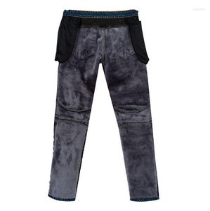 Vêtements de moto 2022 modèles équitation jean Locomotive automne et hiver coupe-vent chaud Stretch Plus cachemire pantalon hommes