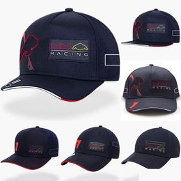 Vêtements de moto 2023 F1 Racing Caps Forma 1 Team Logo Casquette de baseball Brand New Fl Brodé Chapeau de soleil Mode Casual Hommes Chapeaux Drop D Otgne