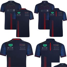 Motorkleding 2023 F1 Racing T-shirt Forma 1 Teamshirt Nieuwe officiële website Wereldkampioen Autofans Jersey Plus Size Drop Delive Otus9
