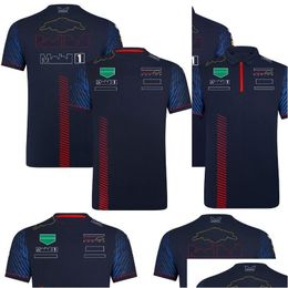 Motorcycle Apparel 2023 F1 Team Racing T-shirt Forma 1 Shirts T-shirts Motorsport Nouvelle saison Ventils de vêtements de saison Tops Jersey Plu Otrnp