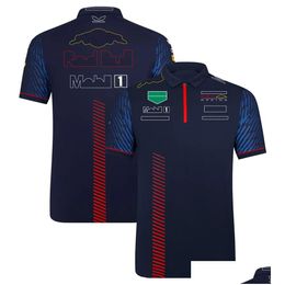 Vêtements de moto 2023 F1 Team Racing T-shirt Forma 1 Chemises de pilote T-shirts Motorsport Saison Vêtements Fans Tops Mens Jersey Plus DH6Fi