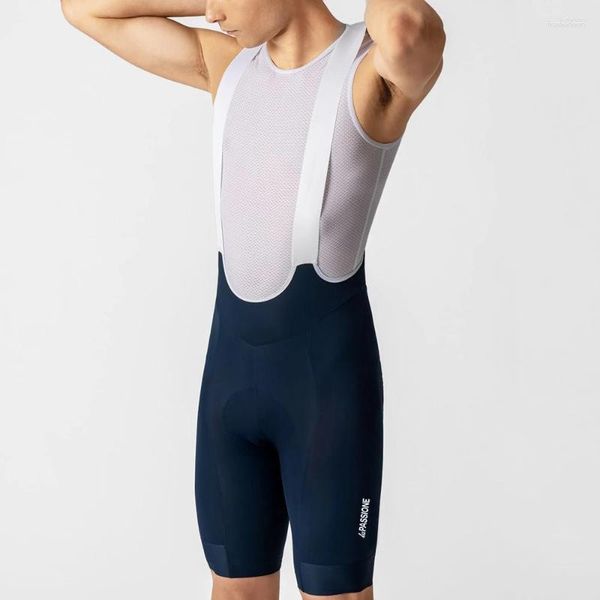 Ropa de motocicleta 2023 alta calidad NAVY Pro Team Bib Shorts carrera bicicleta inferior Ropa Ciclismo pantalones de bicicleta almohadilla de esponja Italia pinzas de silicona