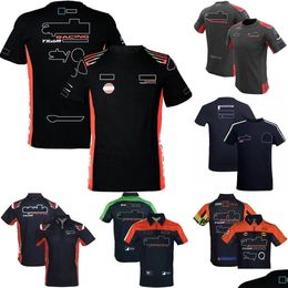 Vêtements de moto 2023 Moto Racing Team T-shirt Nouveau maillot de motocross été hors route hommes chemise décontractée en vrac à séchage rapide haut drop deliv otevm