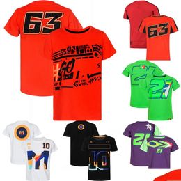 Vêtements de moto 2023 Moto Team Mens T-shirt Downhill Jersey Off-Road Cyclisme T-shirts à séchage rapide Motocross Sportwear Racing Drop Otgka