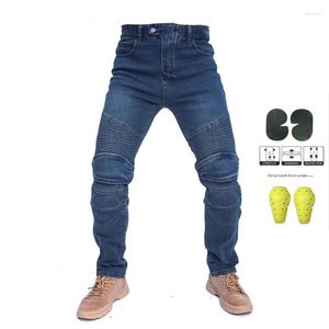 Motorfietskleding 4 seizoenen broek mannen Moto jeans beschermende Gear Riding Touring Motorboren broek motorcross met bescherming