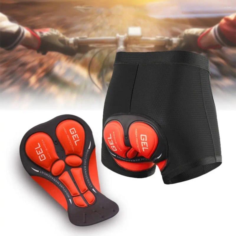Motorcycle Apparel 5D Gel Pad Cycling Shorts Breathable Shockproof Bicycle Underpant Comfortable Performance Padding