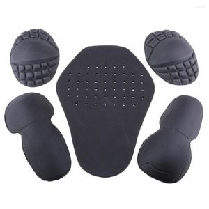 Motorcycle Apparel 5pcs Motorbike Épaule du coude Back Protection PAD Racing Armor SAFE et confortable Effet anti-frition