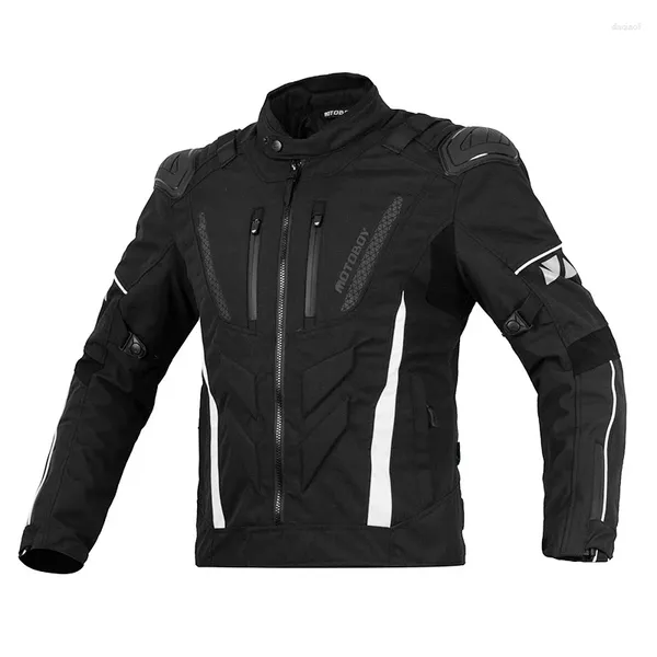 Motorcycle Apparel Black Imperproof Veste Breakbreak Racing Certification CE Anti-Fall Off-Road Interior détachable M-4XL