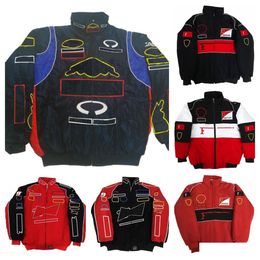 Motorkleding F1 Forma 1 Racing Jacket Fl Geborduurd logo Team Katoenen Kleding Spot Sales Drop Delivery Mobiles Motorcycles Ac Dhpop