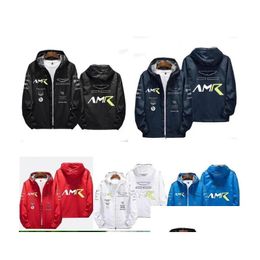 Ropa de motocicleta F1 Forma One Racing Chaqueta Otoño e invierno Cálido Cortavientos Sudadera Drop Entrega Automóviles Motocicletas Moto Dhugx