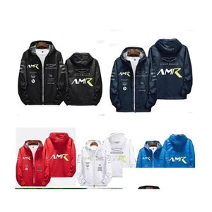 Vêtements de moto F1 Forma One Racing Jacket Automne et hiver Coupe-vent chaud Sweat-shirt Drop Livraison Automobiles Motos Moto Dhugx