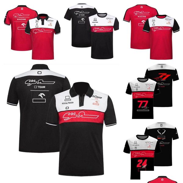 Motorcycle Apparel F1 Forma One Racing Costume T-shirt à manches courtes d'été avec la même livraison de chute personnalisée automobiles Motorcycles AC OTGJ7