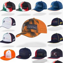 Motorcycle Apparel F1 Racing Cap 2024 Nouvelle Forma 1 Team Curbe Couvre Caps Baseball Men Femmes Sports Casual Hats Fashion Esigner Drop D Otklf