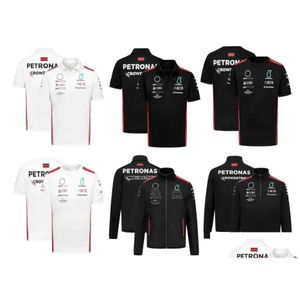 Motorcycle Apparel F1 Racing Jersey Summer Team Shirt Say Style Personnalise Drop Livrot Automobiles Motorcycles Accessoires Otex9
