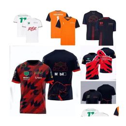 Vêtements de moto F1 Racing T-shirt à manches courtes Summer Team Downhill Jersey Même style Personnalisation Drop Livraison Automobiles Motor Dhib6
