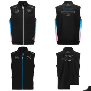 Vêtements de moto F1 Racing Suit 2024 Nouvelle équipe Vest Automne et hiver Vêtements pour hommes avec la même personnalisation Drop Delivery Automob Otw9X