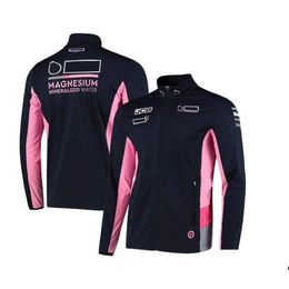 Ropa de motocicleta F1 Racing Traje Chaqueta de manga larga Otoño e invierno Equipo Punto de partido Equipo Suéter cálido Forma One Car Personalizado Otuh5