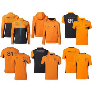 Vêtements de moto F1 Racing Suit Printemps et automne Nouveau sweat à capuche T-shirt à manches courtes personnalisé avec la même livraison directe automobile DH4NZ