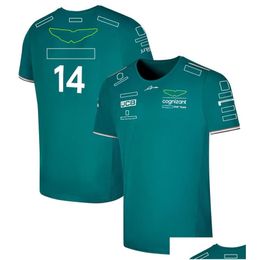 Vêtements de moto F1 Racing Suit Team T-shirt à manches courtes col rond hommes séchage rapide 2023 coureurs personnalisés avec le même Paragra Otdzd