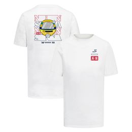 Motorkleding F1 T-shirt Nieuw racepak met korte mouwen en ronde hals Heren fabrieksteamuniform Grote maten overall Drop Delivery Auto Otjdr