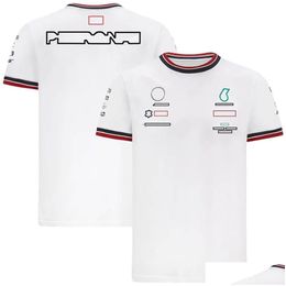 Vêtements de moto F1 T-shirt Racing Chemise à revers Forma 1 Fans Tops à manches courtes Car Cture Vêtements à séchage rapide peuvent être personnalisés Drop Otzef