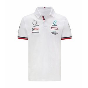 Motorkleding F1 T-shirt Racing reversshirt Forma 1 Fans Tops met korte mouwen Auto Cture Sneldrogende kleding kan worden aangepast Drop Otdpp
